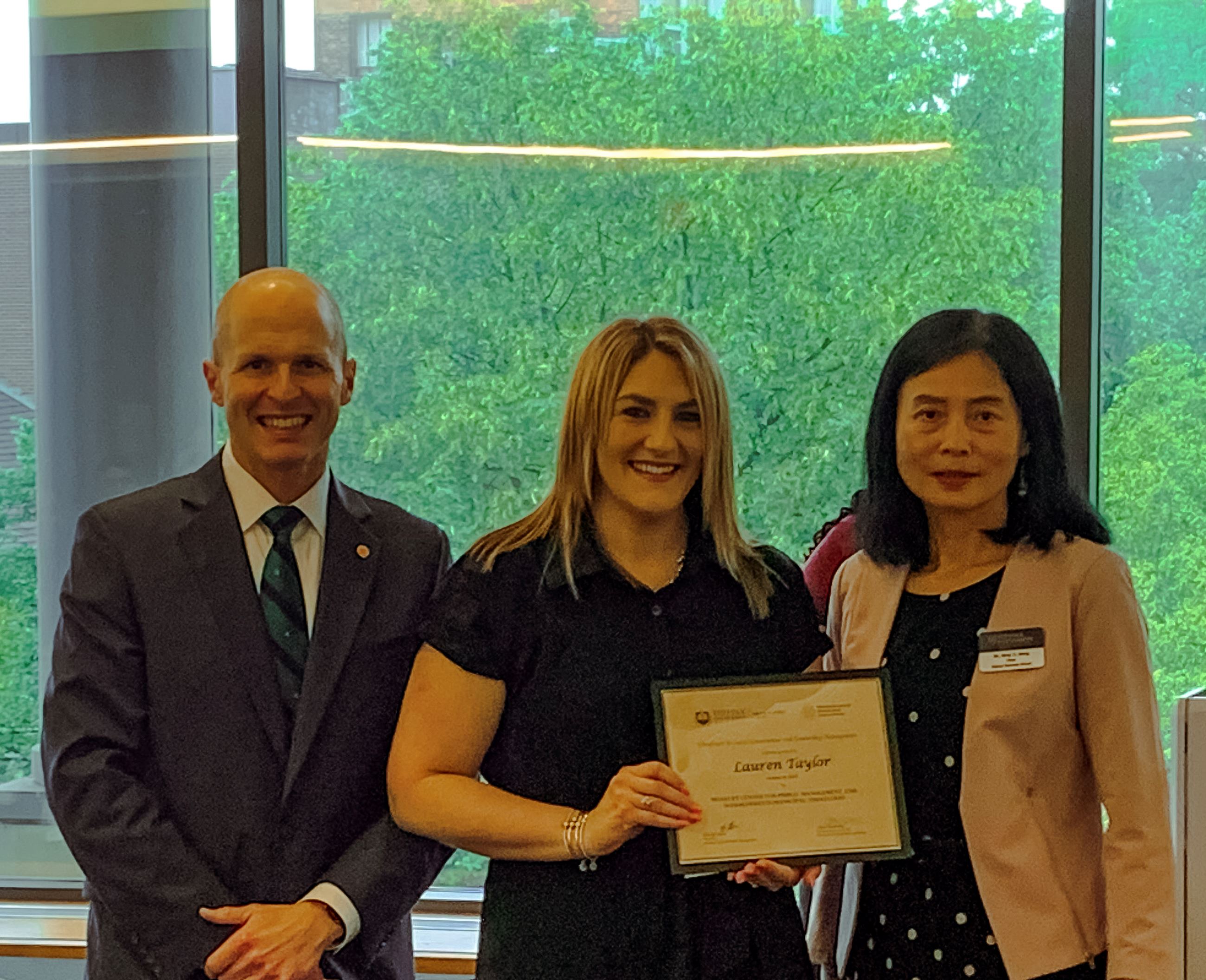 Lauren MMA Certificate