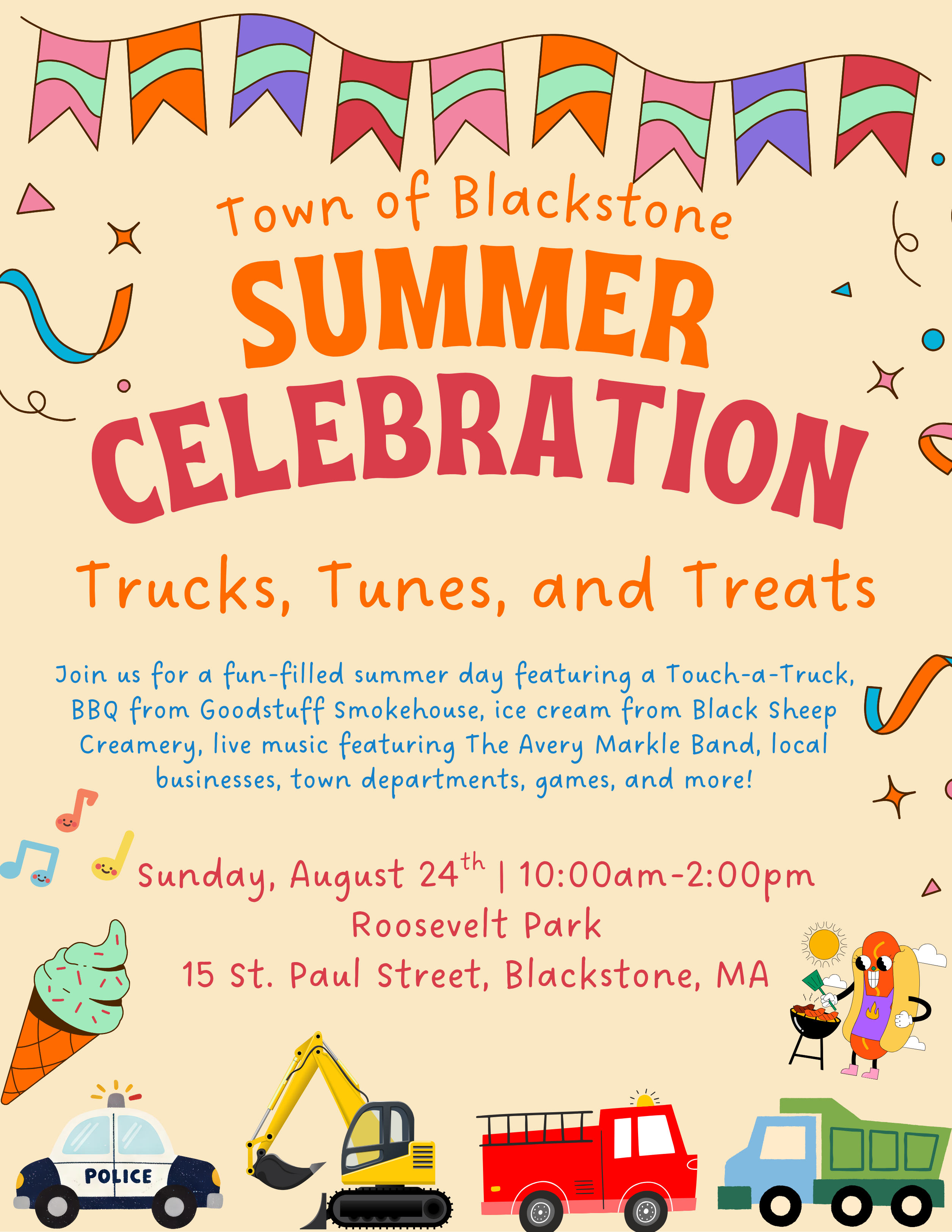 Summer Celebration Flyer