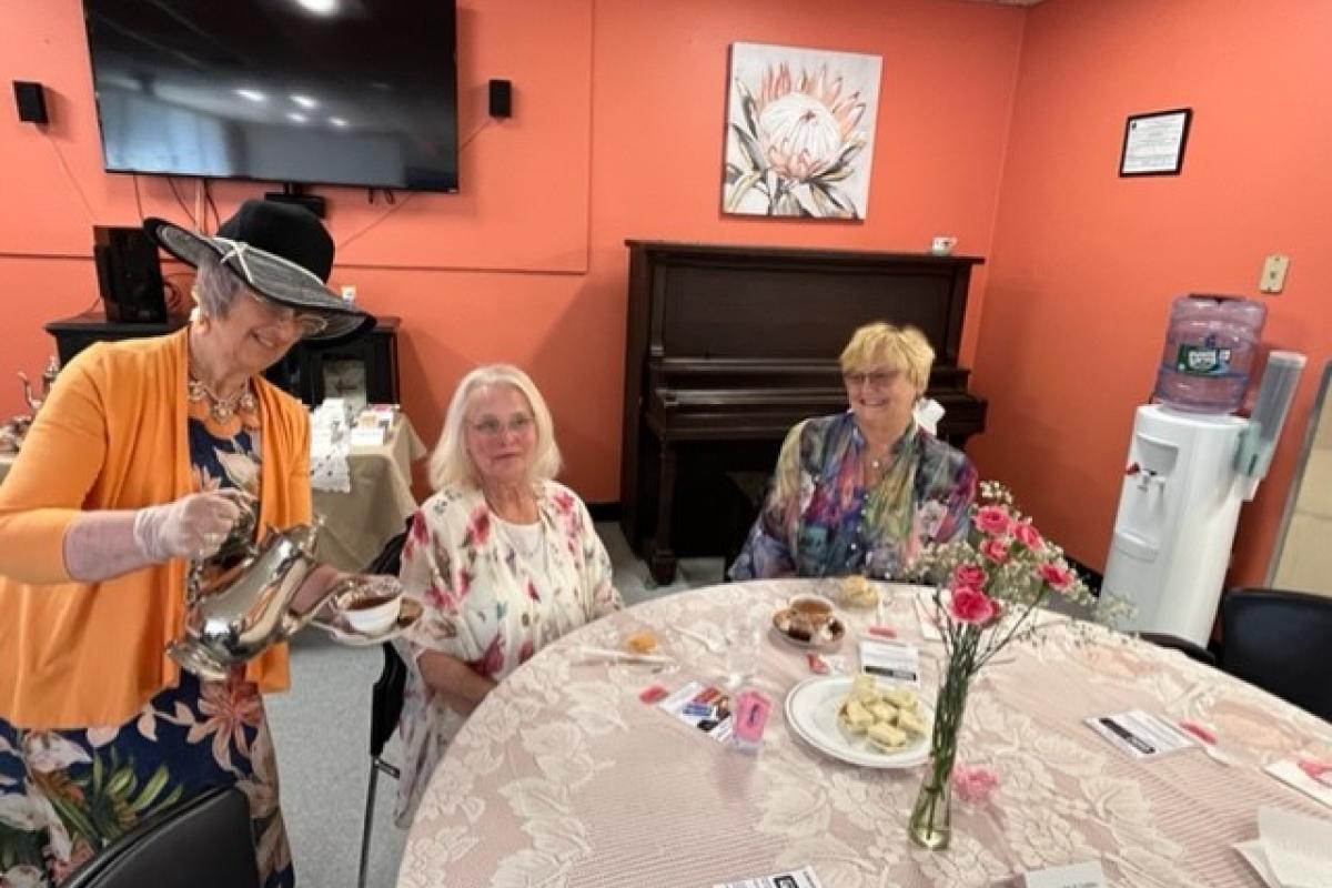 Mothers Day Tea riffic Party