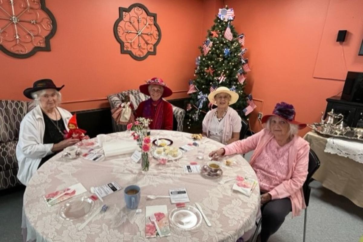 Mothers Day Tea riffic Party